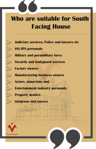 Who are suitable for South Facing House